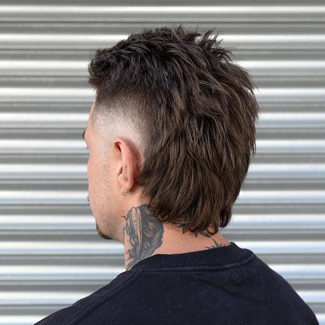 Mullet men’s haircut at MORI Hair Studio